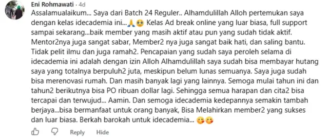Review member Idecademia 11