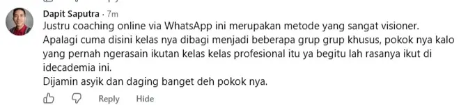 Review member Idecademia 15